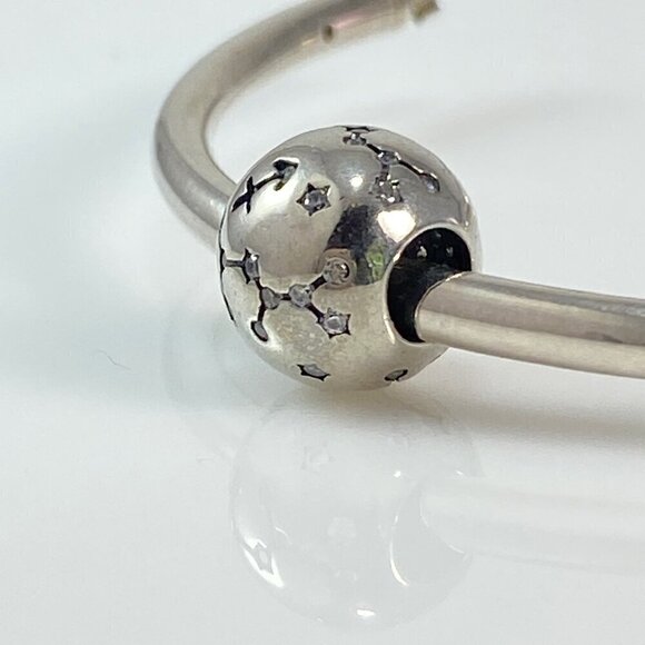 Sterling Silver Sagittarius Zodiac Constellation Charm - Picture 2 of 10